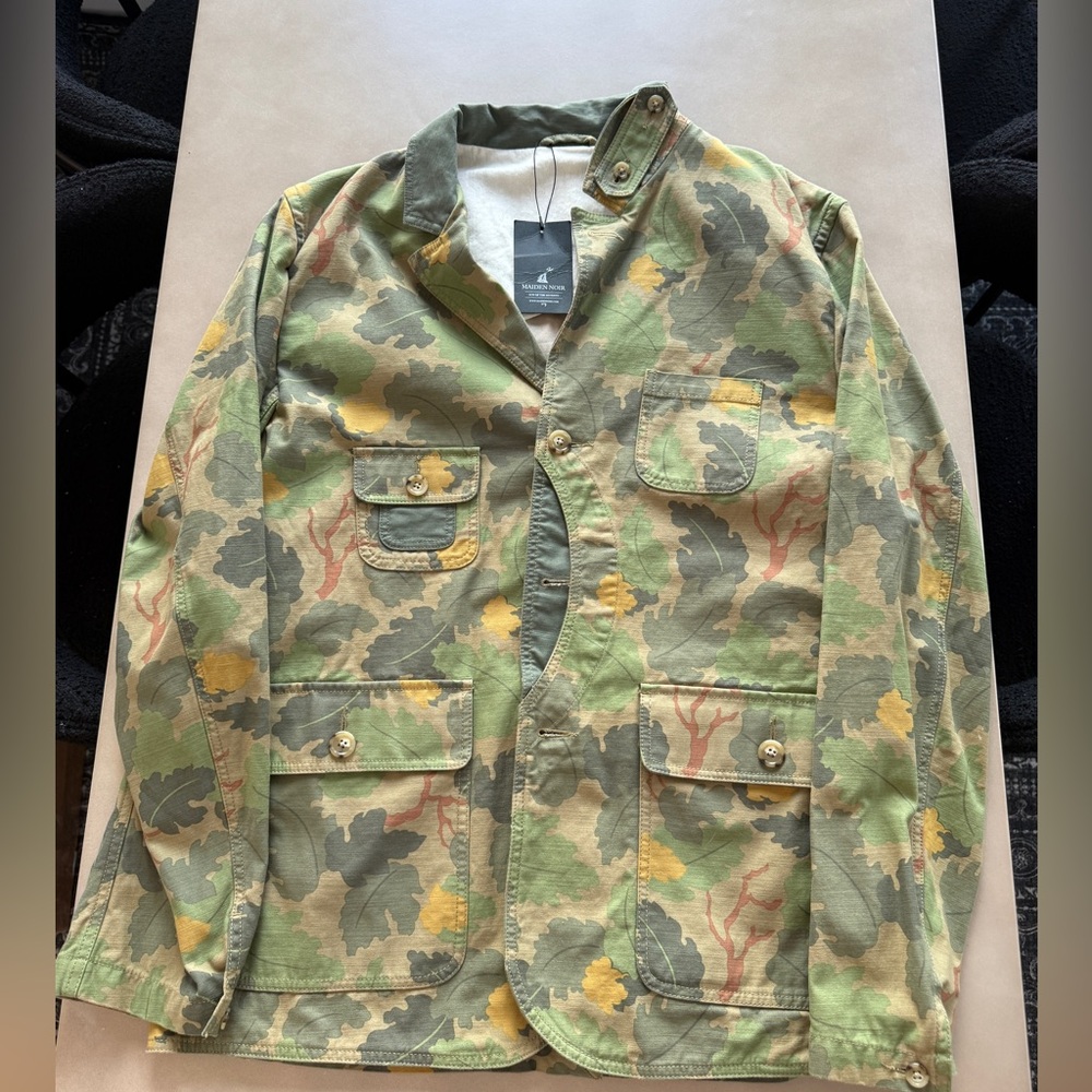 Maiden Noir officer club coat.